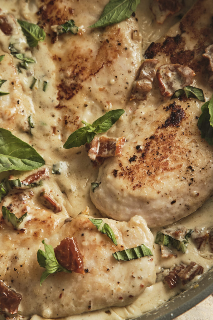 Creamy Marry Me Chicken with golden seared chicken breasts in a rich sauce—perfect for chicken breast dinner ideas and easy healthy chicken recipes.