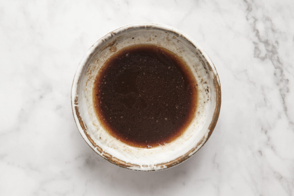 balsamic vinaigrette in a bowl